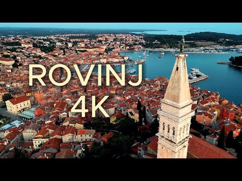 Amazing City of Rovinj, Croatia 2023 🇭🇷 - (Dron Footage 4K)