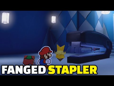 Paper Mario: The Origami King | The Fanged Fastener Stapler