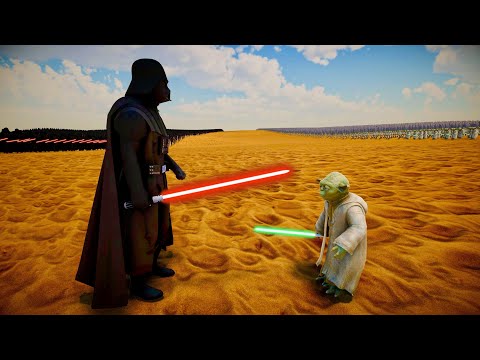 5 MILLION YODA vs 6 MILLION DARTH VADER | UEBS 2