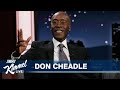 Don Cheadle on War Machine Movie, Bumping in to Arnold Schwarzenegger & His Sad Wikipedia Photo