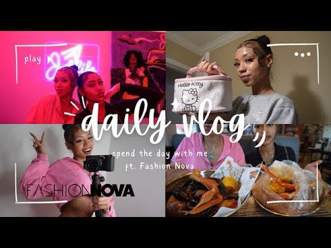 MINI vlog in my FashionNova 🎀⚜️| Ramiyah Marie