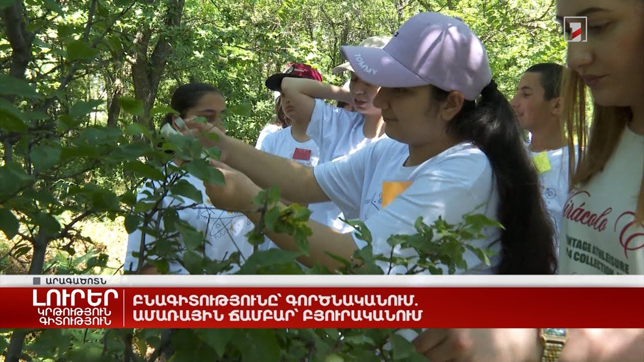 Բնագիտությունը՝ գործնականում. ամառային ճամբար՝ Բյուրականում