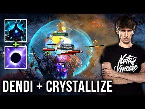 Dendi EPIC Magnus with His Ex Teammate Crystallize Anti-Mage EPIC Combo WOMBO - 7.19 Patch Dota 2