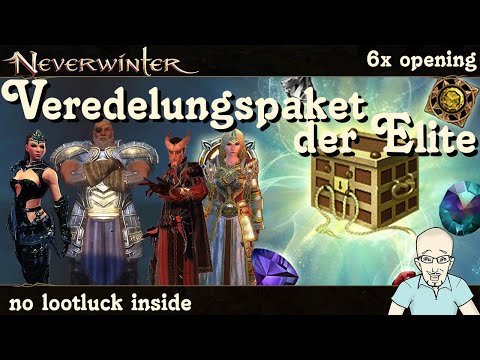 NEVERWINTER: 6x Veredelungspaket der Elite öffnen - Paket der Neverwinter-Elite - Showcase Opening