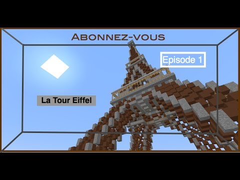 comment construire la tour eiffel dans minecraft