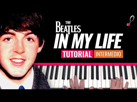 In My Life - The Beatles piano tutorial