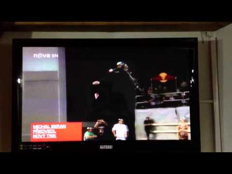 Michael Beran - TV NOVA world first 360 bike flip to whip