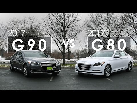 2017 Genesis Comparison | G80 vs G90 | Morrie's Genesis