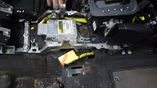 How To Remove Airbag Control Module SAAB 9-3 2003-2011