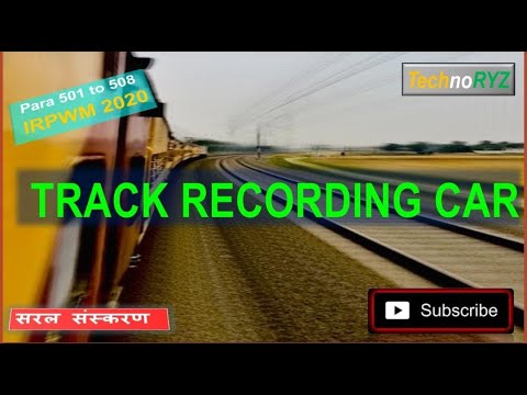 Track Monitoring by Track Recording Car