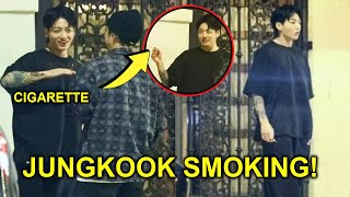 OMG Jungkook CAUGHT SMOKING CIGARETTE with Justin Bieber in New York BTS V Taehyung Slow Dancing MV