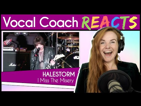Vocal Coach reacts to Halestorm - I Miss The Misery (Lzzy Hale Live)