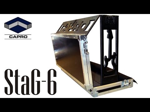 Capro Flight Case, Multi Guitar Stand StaG-6