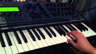 Video thumbnail for Kenton Pro-2000 controlling a Korg MS-20 by Magnus Gladén