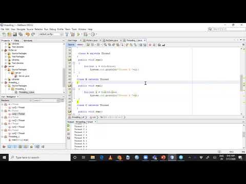 Implementation Of Multithreaded Server Using Socket Programming