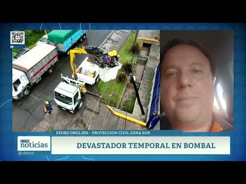 DEVASTADOR TEMPORAL EN BOMBAL