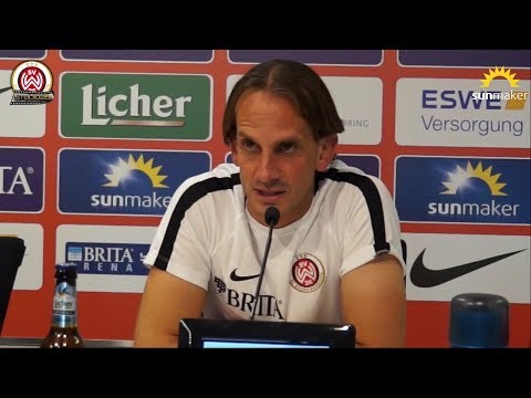 Rüdiger Rehm nach dem Spiel SVWW vs. SV Meppen