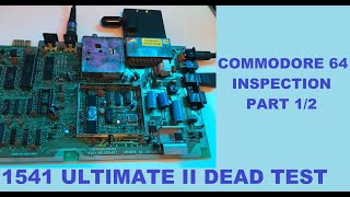 Commodore 64 inspection with 1541 Ultimate II Cartridge, part 1/2