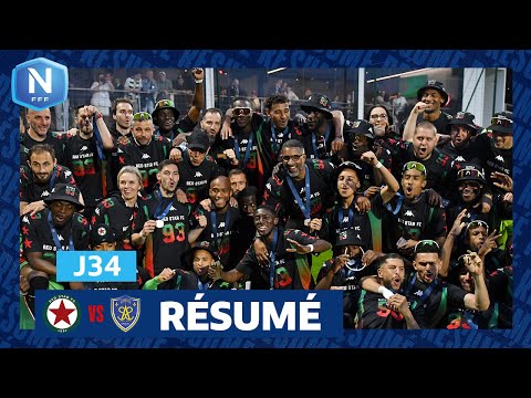 J34 I Red Star FC - SA Épinal, le résumé I National FFF 2023-2024