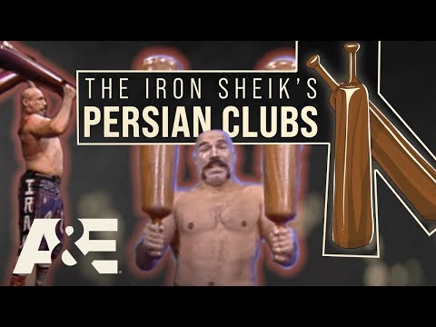 WWE's Most Wanted Treasures: Iron Sheik’s Persian Clubs Tracked Down by Sgt. Slaughter | A&E