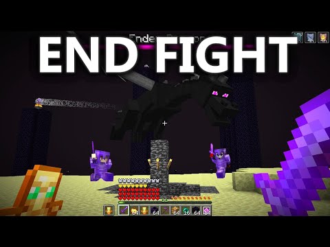 Mind-Blowing! Epic 600-Player Minecraft END FIGHT!