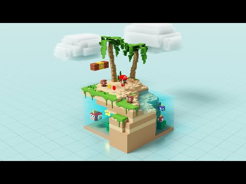 Mario Bros in the Beach