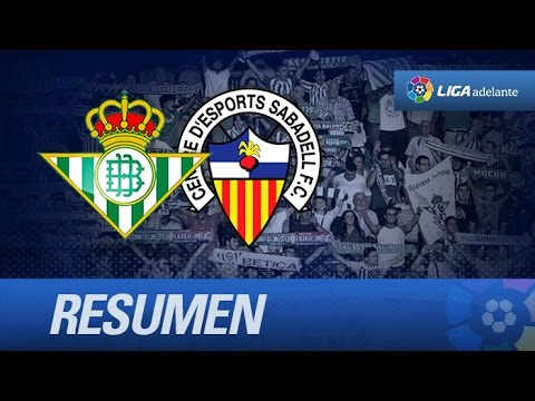 Resumen de Real Betis (2-0) CE Sabadell
