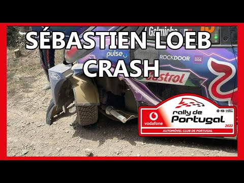 Sébastien Loeb CRASH | Rally de Portugal 2022