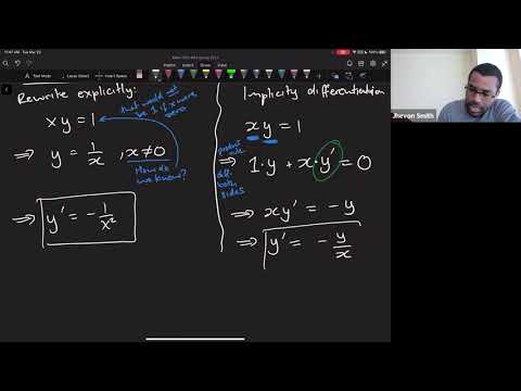 Math 1203-R04 Lecture 19 - More on Implicit Differentiation