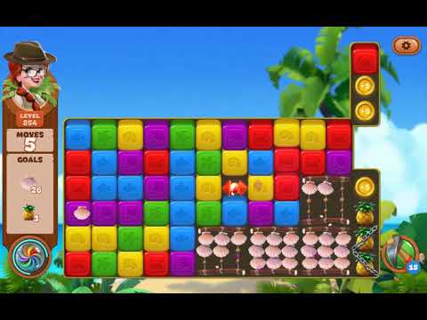 Lost Island Blast Adventure Level 854 NO BOOSTERS - A S GAMING