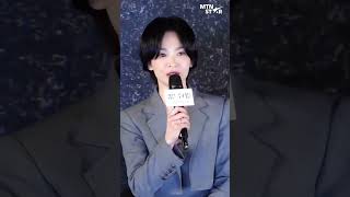 Kyo at the stage greeting for Dark Nuns.. She looks so so so beautiful 😍 #darknuns #songhyekyo