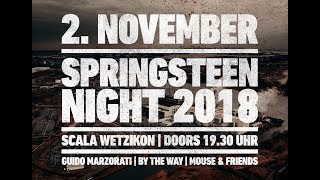 Springsteen Night Scala Wetzikon 2.11.2018 - 16 Gloria&#39;s Eyes