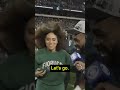 BRANDON GRAHAM'S DAUGHTER BURSTS INTO TEARS AS EAGLES ADVANCE TO SUPER BOWL ? #shorts #eagles #nfl