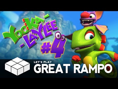 Let's Play... Yooka Laylee Co-Op #4 - The Great Rampo | PC Gameplay