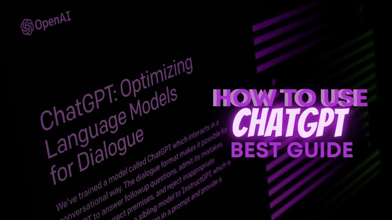 ChatGPT Tutorial: How to Use It for the First Time.
