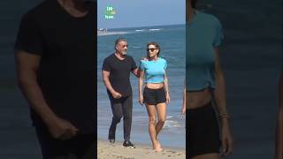 Sylvester Stallone & Jennifer Flavin's Seaside Romance 🌊💕 #sylvesterstallone #rambo