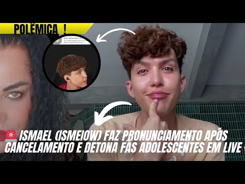ISMAEL (ISMEIOW) makes a STATEMENT after cancellation and SLAMS teenage fans in live stream 😱
