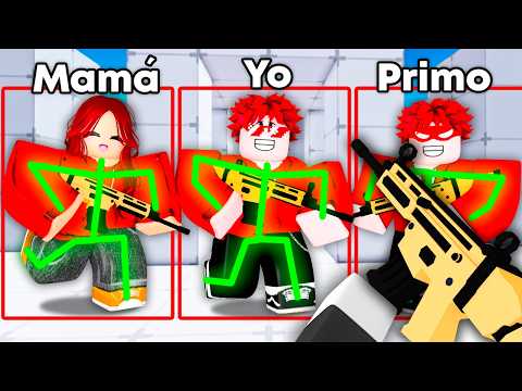 Jugué Contra un HACKER con Mi Mamá en Rivals!