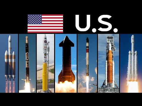 Rocket Launch Compilation - U.S. Rockets (Active)