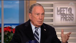 Bloomberg on climate change: 'This world is in trouble' | Meet The Press | NBC News