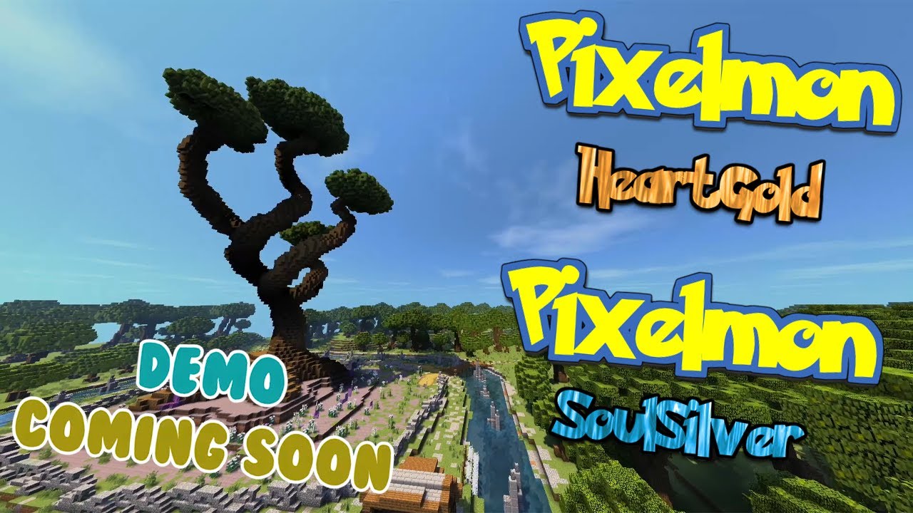 Pixelmon: Pokemon Gold/Silver/Crystal Map Minecraft Map