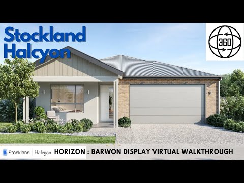 Stockland Halcyon Horizon Barwon Display Home Virtual Walkthrough
