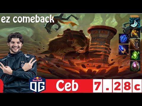 [DOTA 2] OG.Ceb the EARTHSHAKER [OFFLANE] [7.28C] [2]