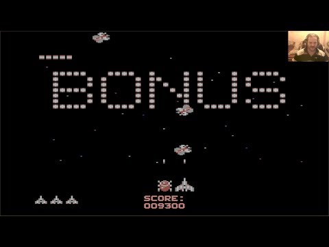 Lukozer Retro Game Review 393 - Gaplus - Commodore 64