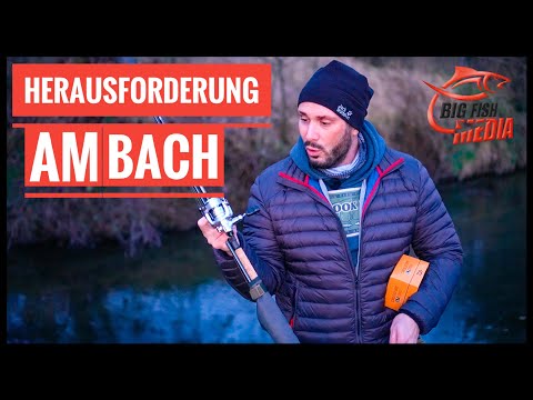 Angeln am Bach - Die Herausforderung - Nachtangeln im Winter
