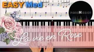 [Real Piano Tutorial] LA VIE EN ROSE with Follow-Up Tutorial