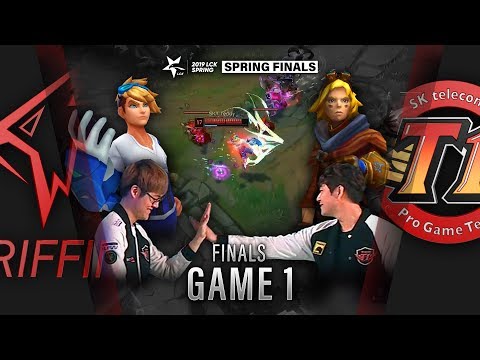GRF vs SKT Finals Game1 Highlight | 2019 LCK Spring