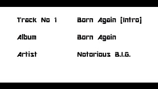 01   Born Again Lyrics
