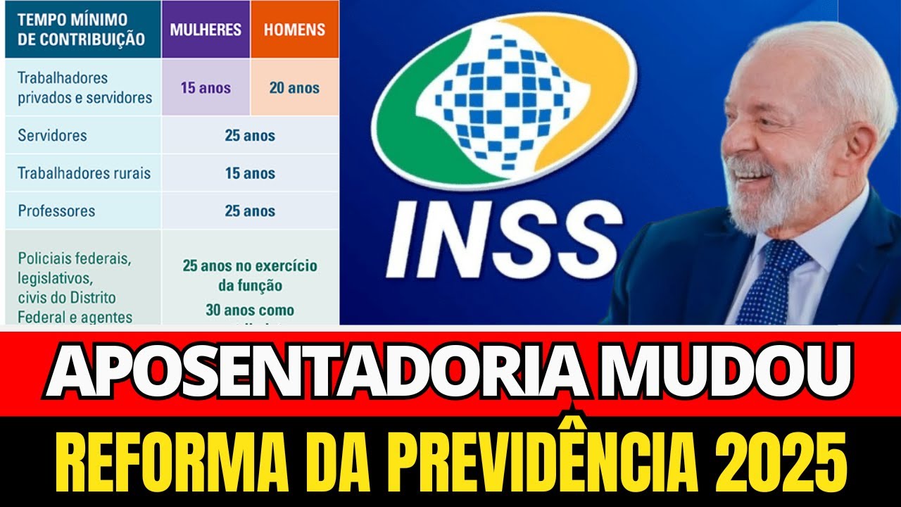 QUAL A IDADE MÍNIMA E TEMPO DE CONTRIBUIÇÃO NECESSÁRIOS PARA SE APOSENTAR ESTE ANO?