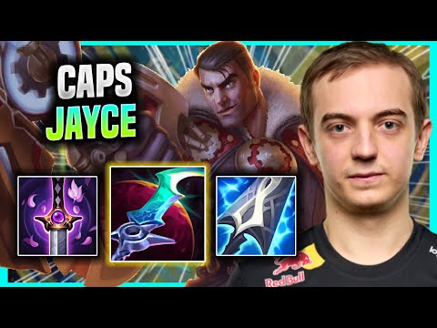 CAPS CHILLING WITH JAYCE! - G2 Caps Plays Jayce Top vs Fiora! | Season 2022
